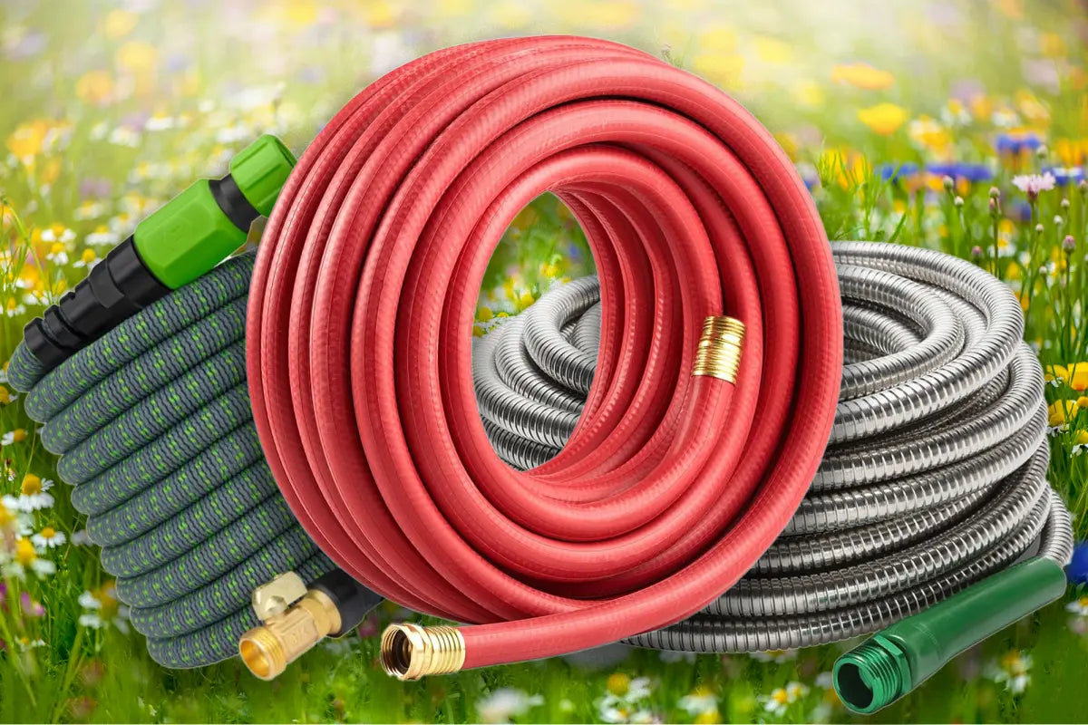 50M Car Wash High Pressure Water Spray gun Garden Hose PVC Pipe